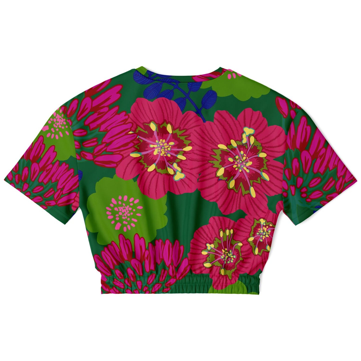 Folk Floral crop top - Choi Cheung