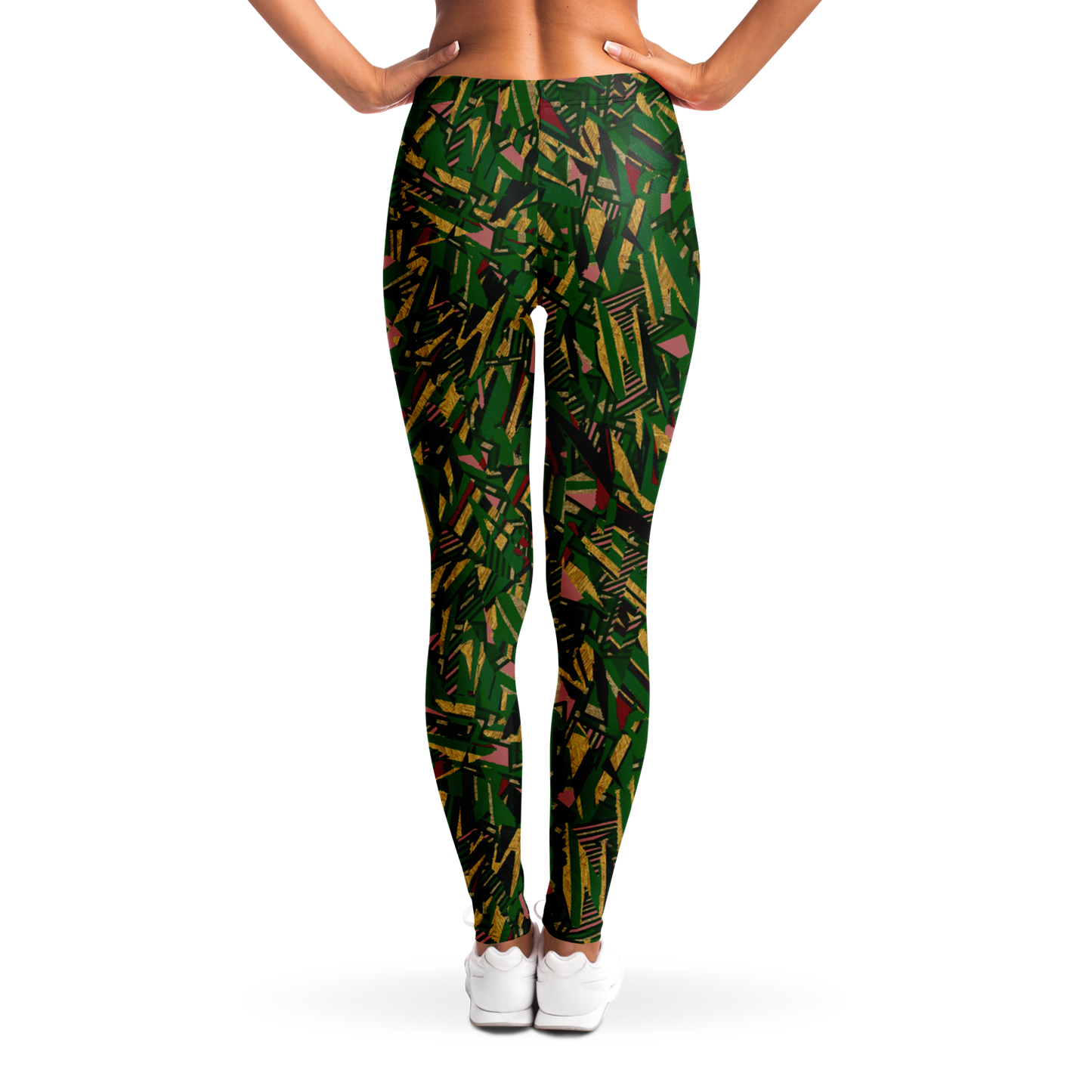 HV shape explosion remix chaos gr +tribal blast Leggings - AOP