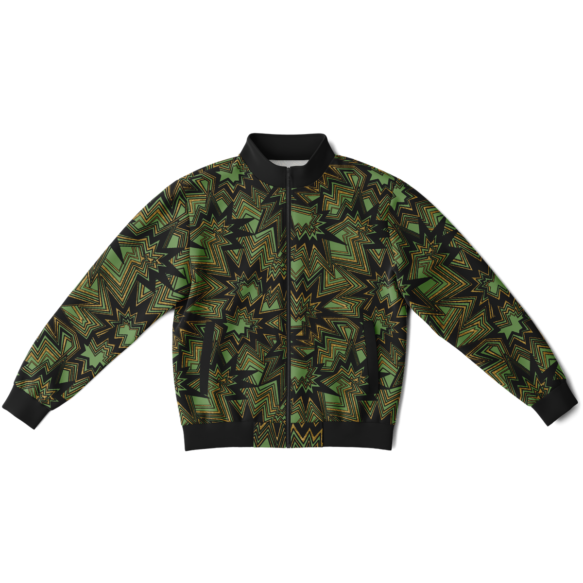 Bolt radiate green Track Jacket - Choi Cheung