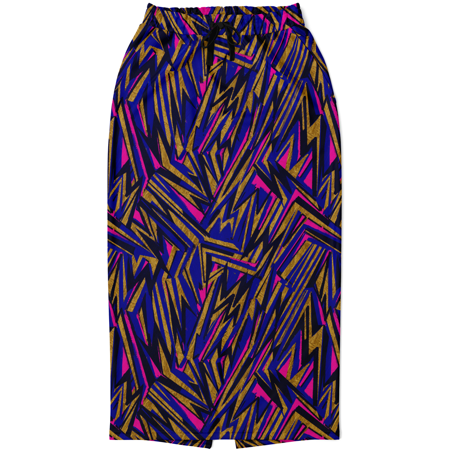 HV chaos  gold 75 Athletic Long Pocket Skirt - AOP - Choi Cheung