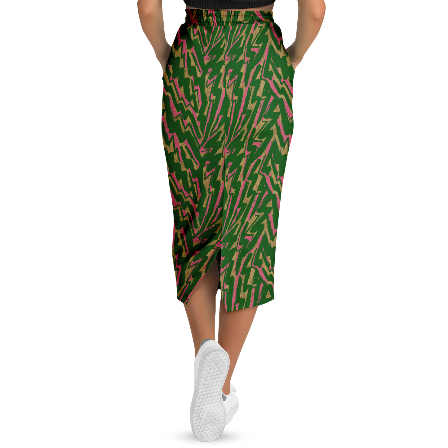 HV11 G 50 Athletic Long Pocket Skirt - AOP - Choi Cheung