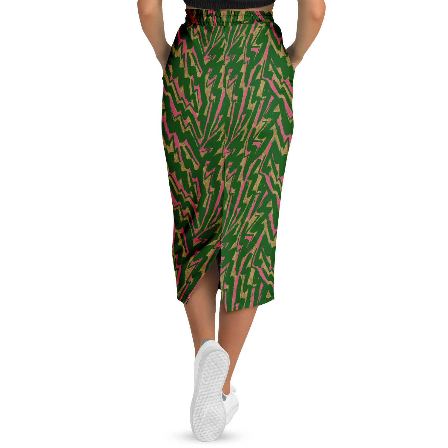 HV11 G 50 Athletic Long Pocket Skirt - AOP - Choi Cheung