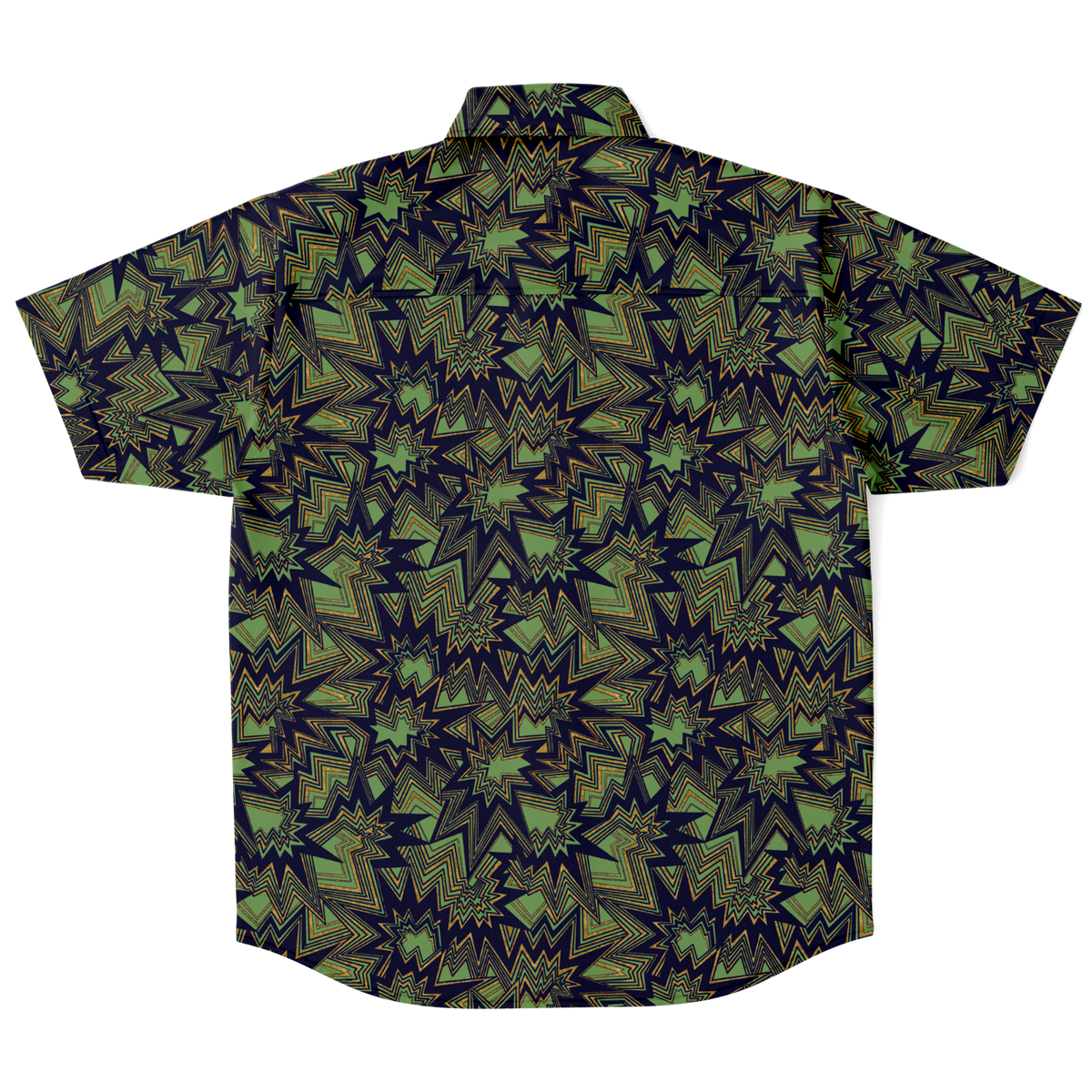 Bolt radiate G 50Short Sleeve Button Down Shirt - AOP - Choi Cheung