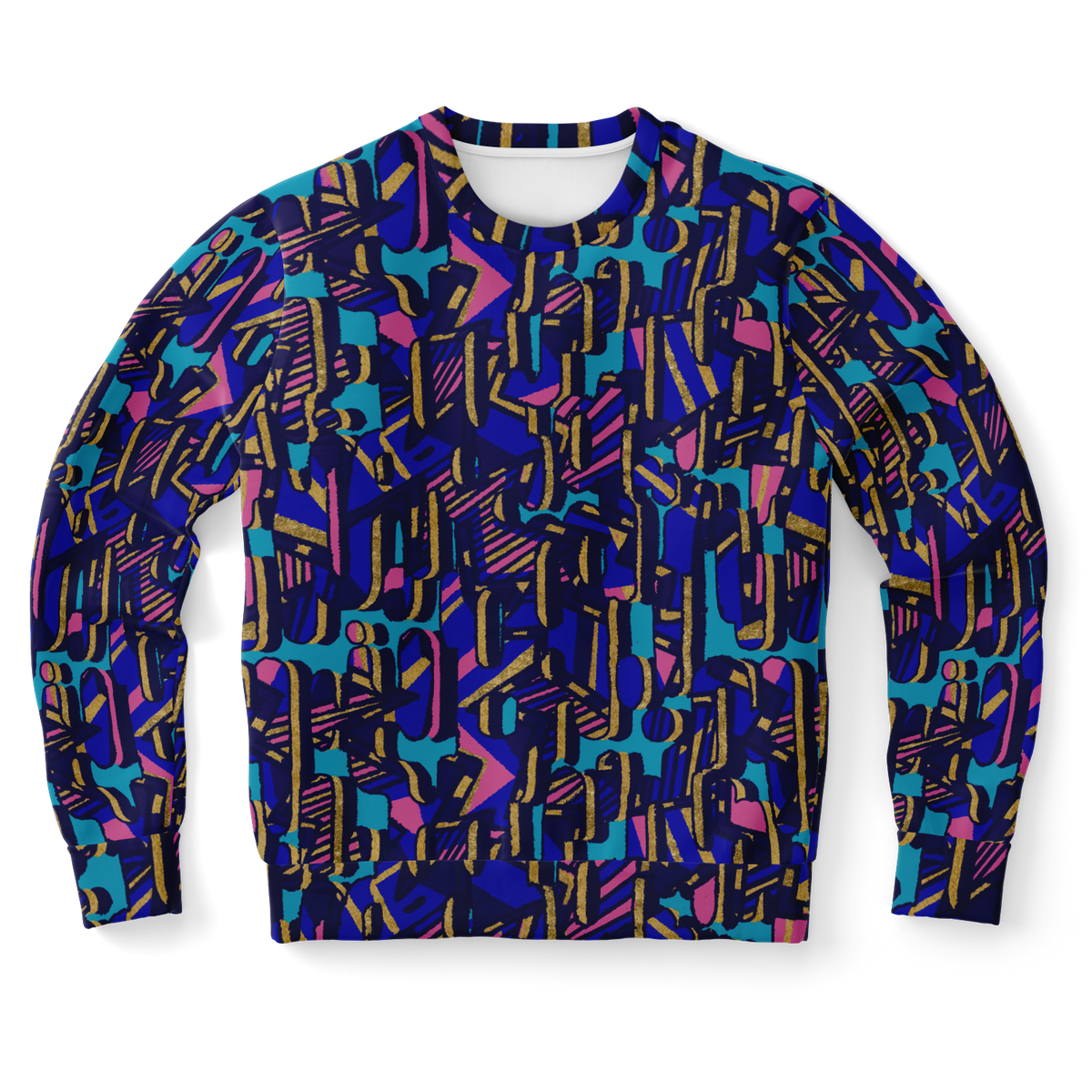Camo blobby remix Fashion Sweatshirt - AOP - Choi Cheung
