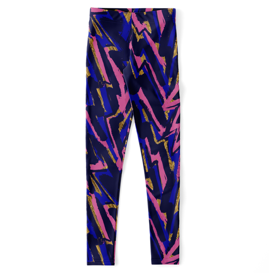 hV 11 + V2 blue Leggings - AOP