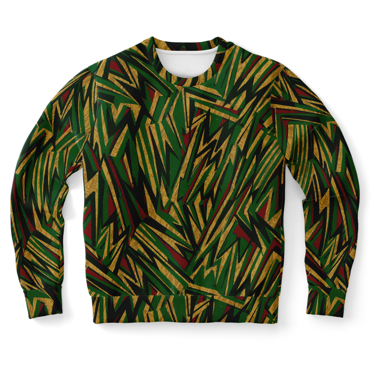 HV Chaos green Fashion Sweatshirt - AOP - Choi Cheung