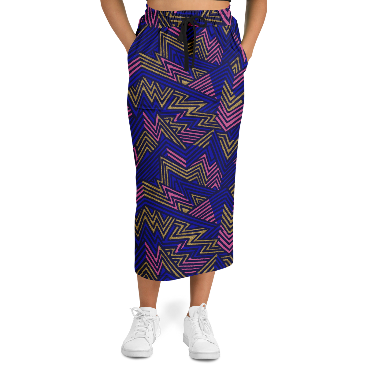 bolt BPcut out 75 Athletic Long Pocket Skirt - AOP - Choi Cheung
