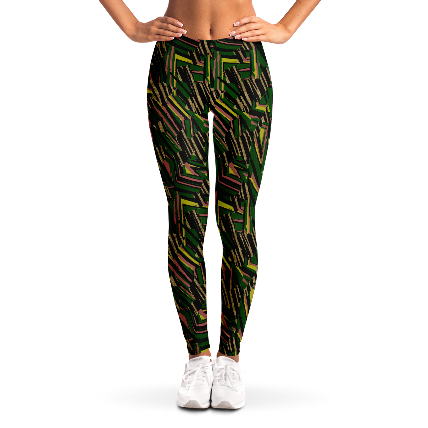 HVJ003 CHAOS REMIX G75 Leggings - AOP
