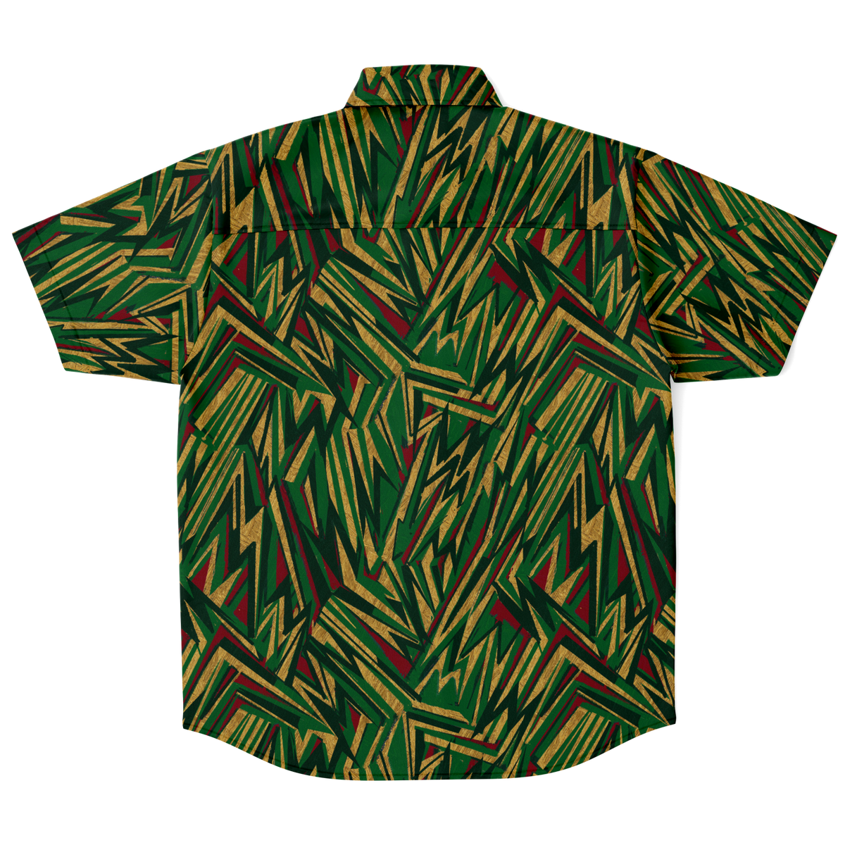 HV chaos GR Short Sleeve Button Down Shirt - AOP - Choi Cheung