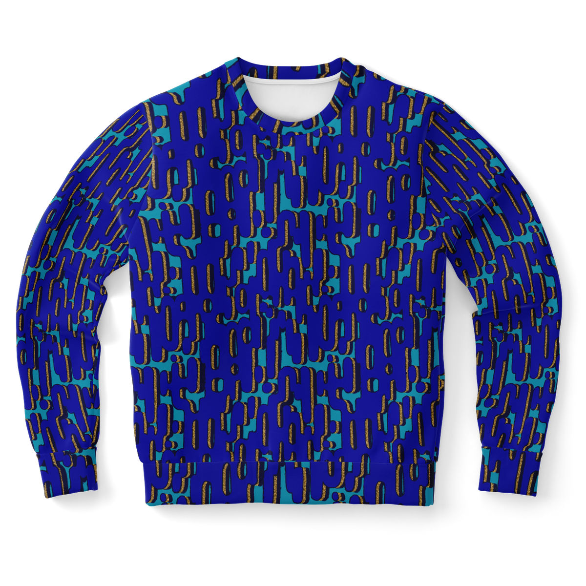 camo blooby teal Fashion Sweatshirt - AOP - Choi Cheung