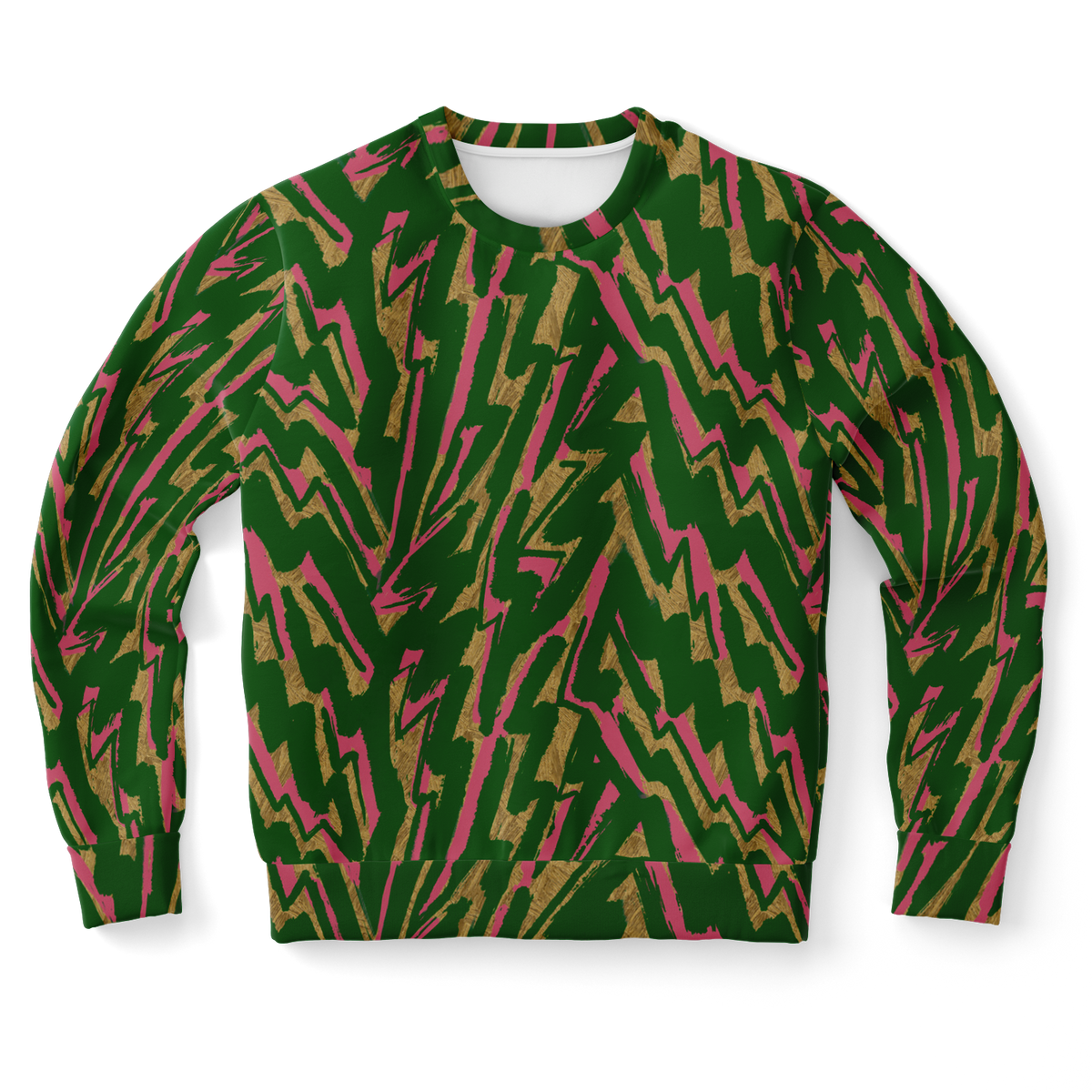 hV 11 V2 green 75 Fashion Sweatshirt - AOP - Choi Cheung