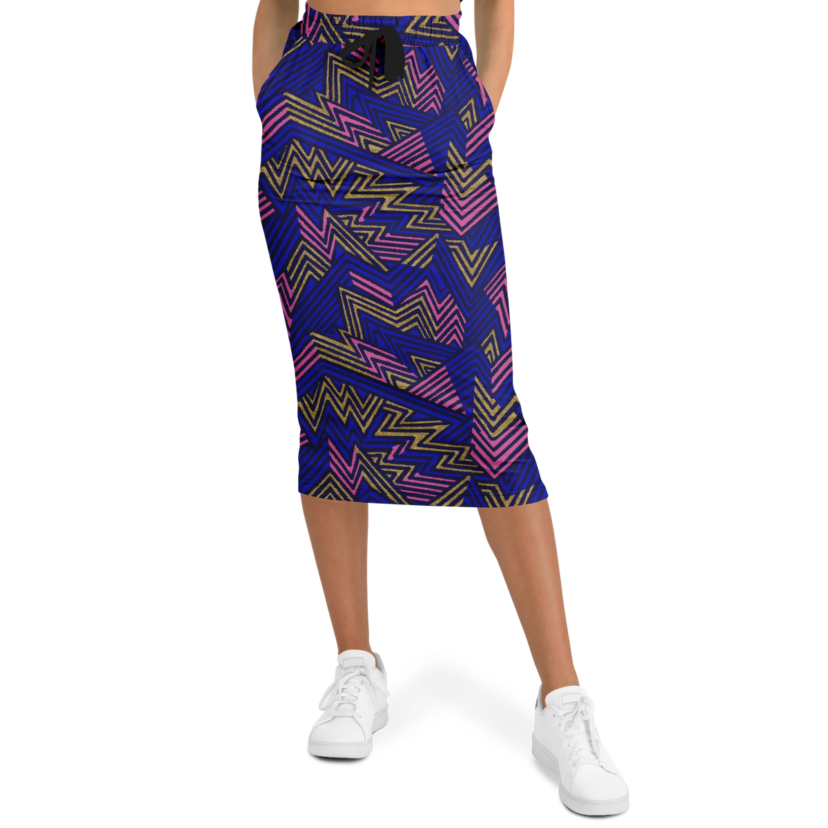 bolt BPcut out 75 Athletic Long Pocket Skirt - AOP - Choi Cheung