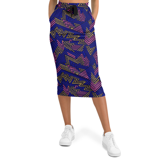 bolt BPcut out 75 Athletic Long Pocket Skirt - AOP - Choi Cheung