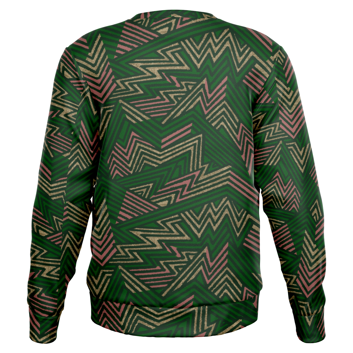 bolt GREEN CORAL cut  Fashion Sweatshirt - AOP - Choi Cheung