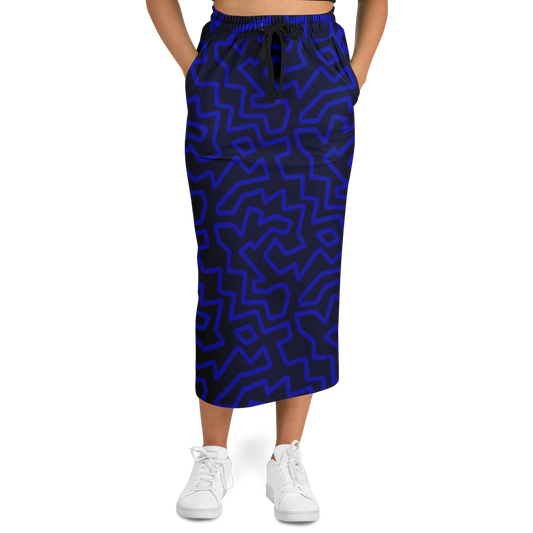 Electric boogie 75 Athletic Long Pocket Skirt - AOP - Choi Cheung