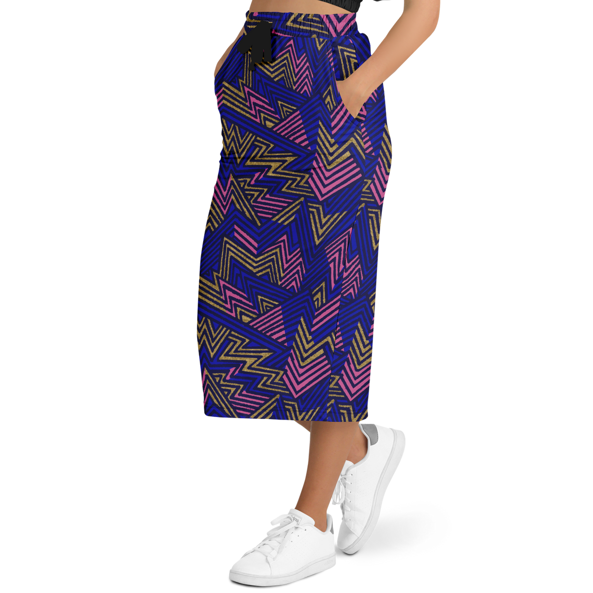 bolt BPcut out 75 Athletic Long Pocket Skirt - AOP - Choi Cheung