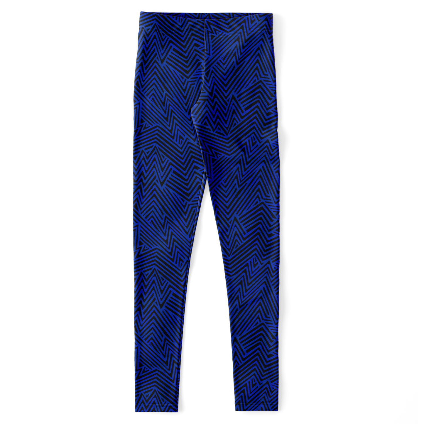 Lightning V2 BLK blue 50 Leggings - AOP