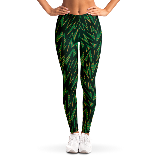 zig green 75 Leggings - AOP - Choi Cheung