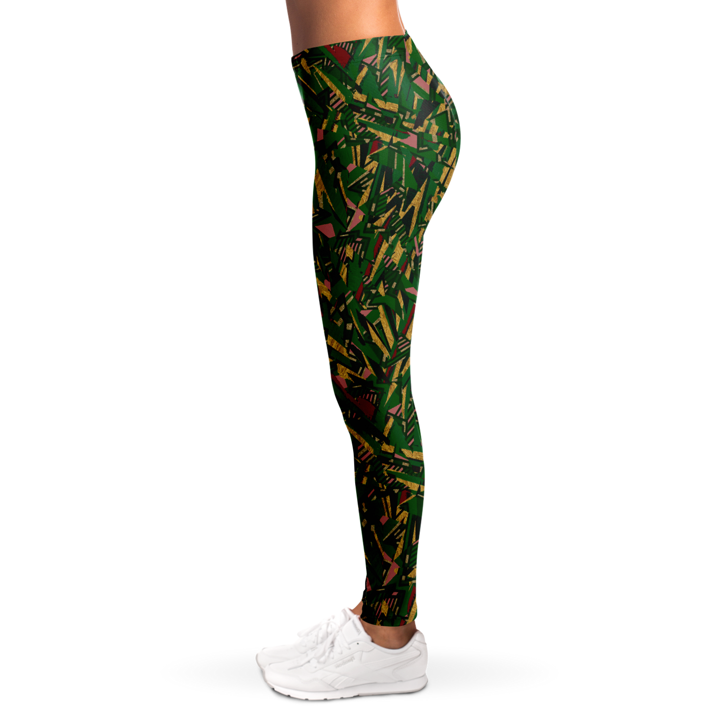 HV shape explosion remix chaos gr +tribal blast Leggings - AOP