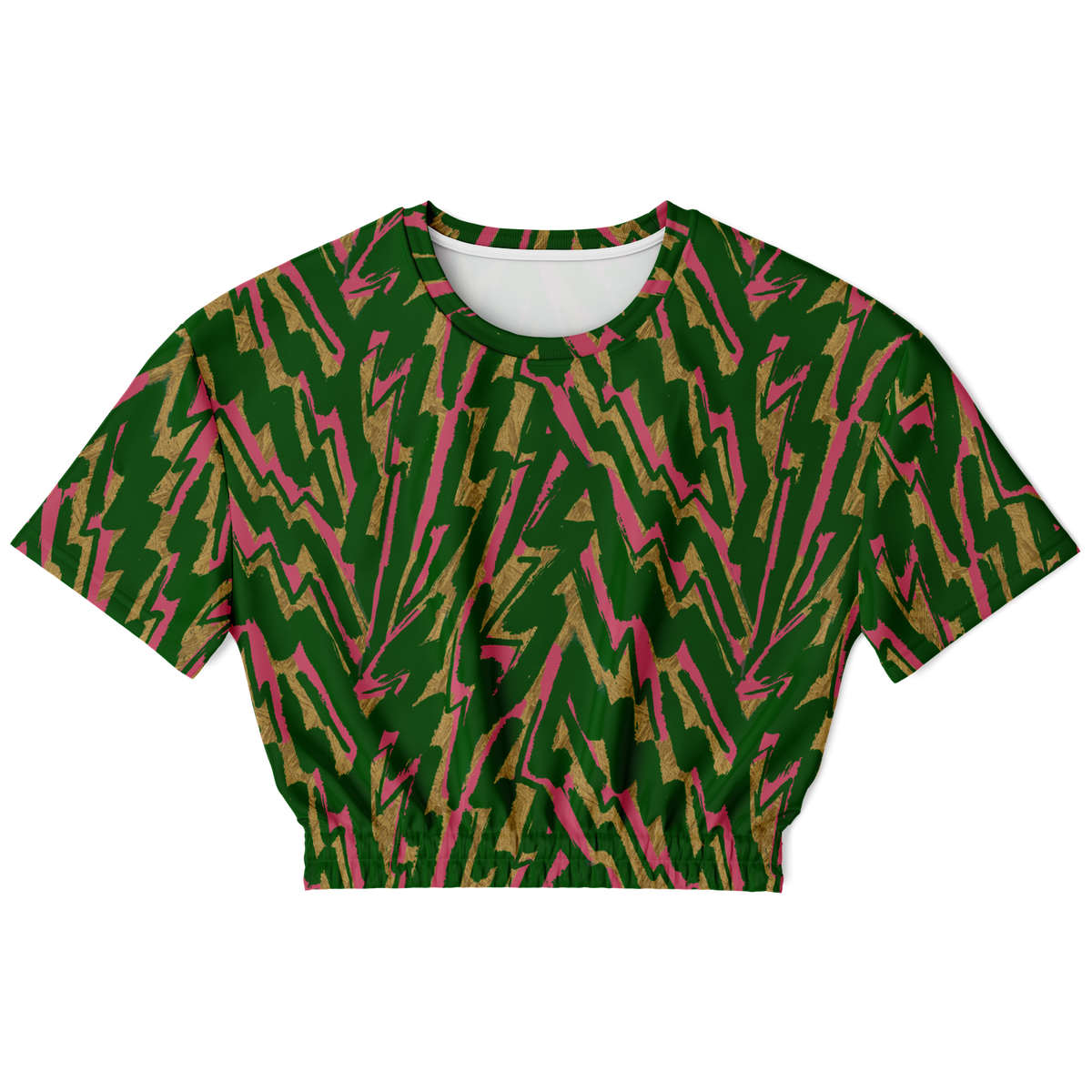 HV11 G 50 Athletic Cropped Short Sleeve Sweatshirt - AOP - Choi Cheung