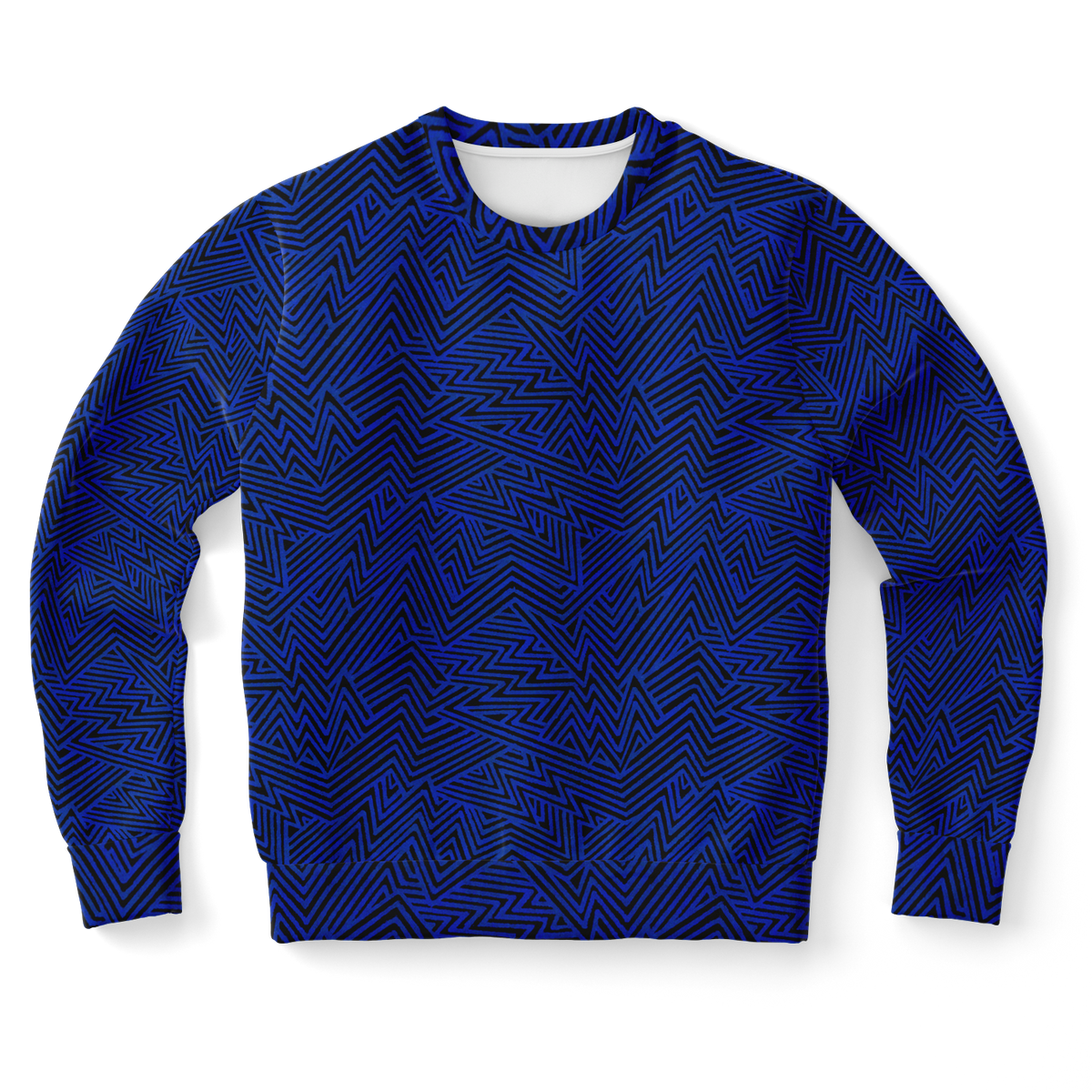 Lightning V2 BLK blue 50 Fashion Sweatshirt - AOP - Choi Cheung