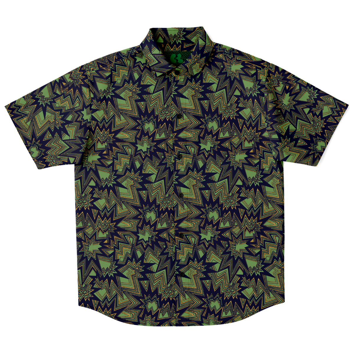 Bolt radiate G 50Short Sleeve Button Down Shirt - AOP - Choi Cheung