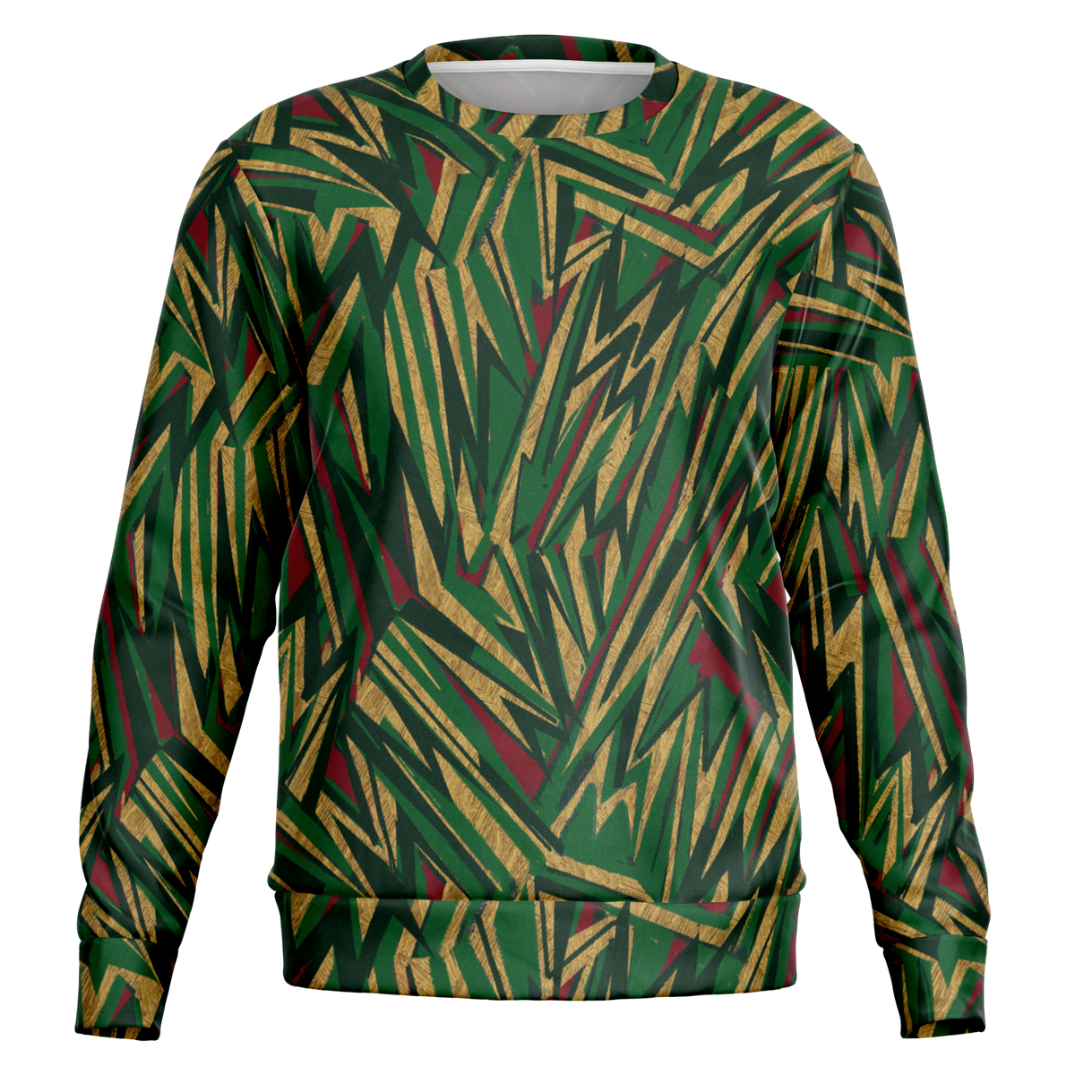 HV Chaos green Fashion Sweatshirt - AOP - Choi Cheung