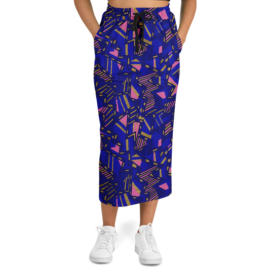 HV Blast 75 Athletic Long Pocket Skirt - AOP - Choi Cheung