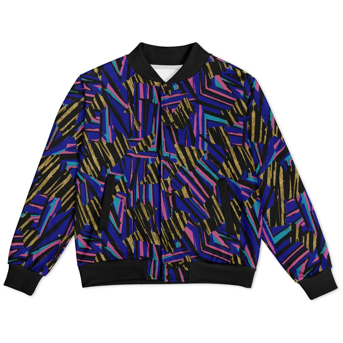 hv chaos remix blue Baseball Jacket - AOP - Choi Cheung