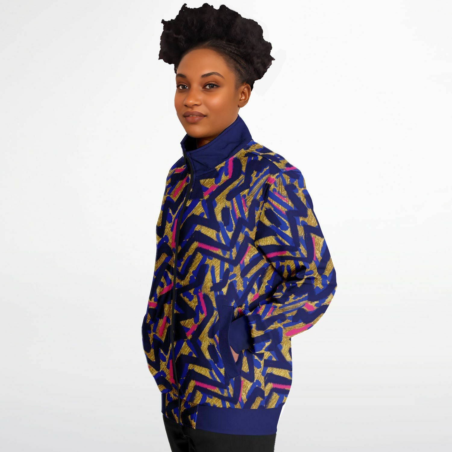 Abstract graffiti Track Jacket - Choi Cheung