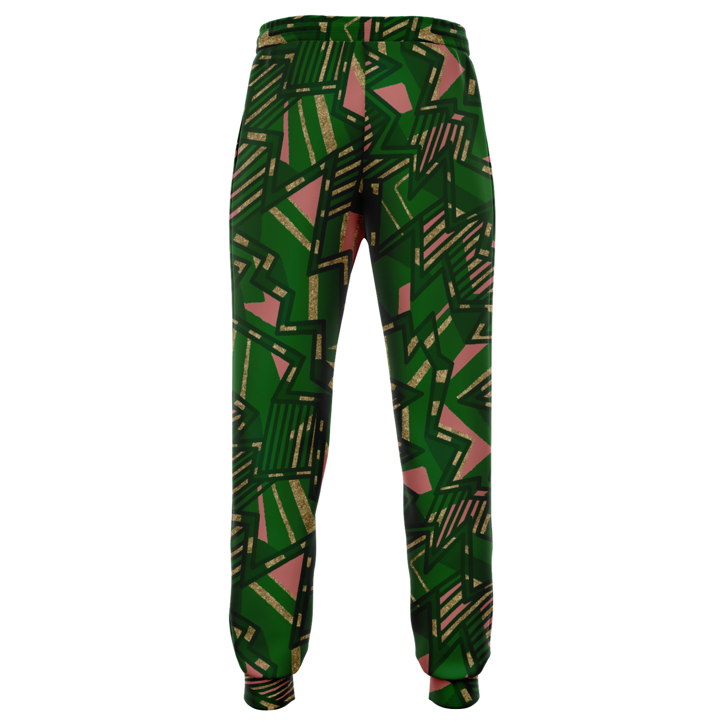 Tribal balst green Fashion Jogger - AOP