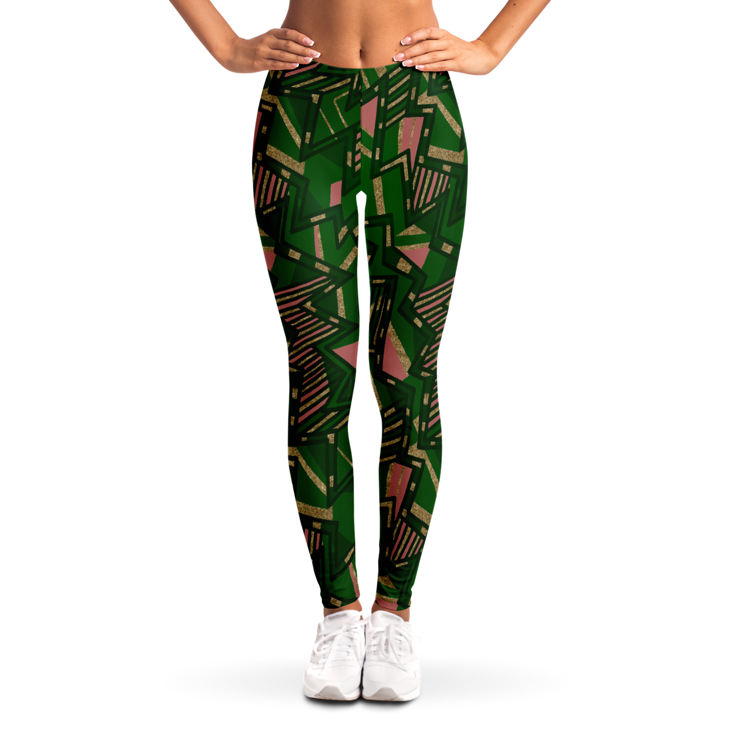 Tribal blast G Leggings - AOP