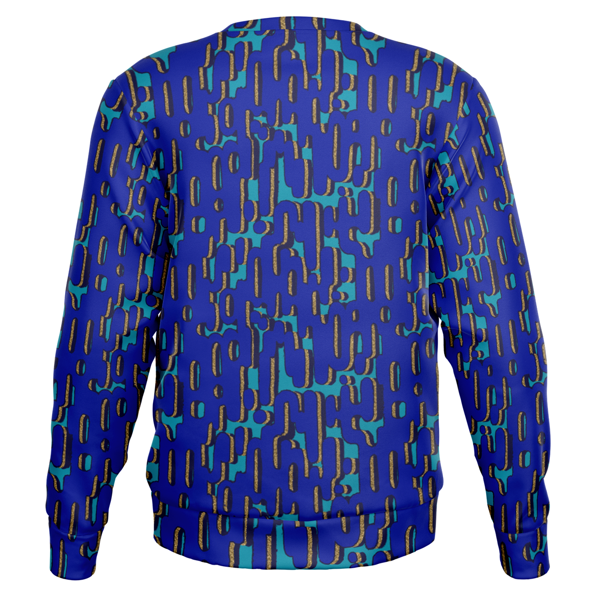 camo blooby teal Fashion Sweatshirt - AOP - Choi Cheung