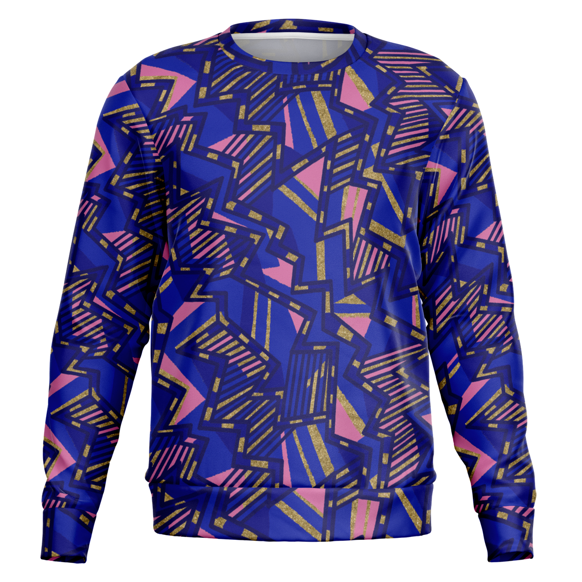 tribal blast blue Fashion Sweatshirt - AOP - Choi Cheung