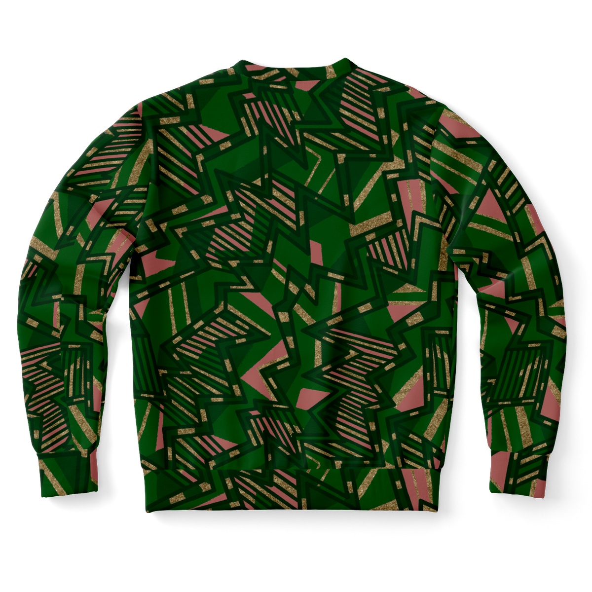 Tribal blast green Fashion Sweatshirt - AOP - Choi Cheung