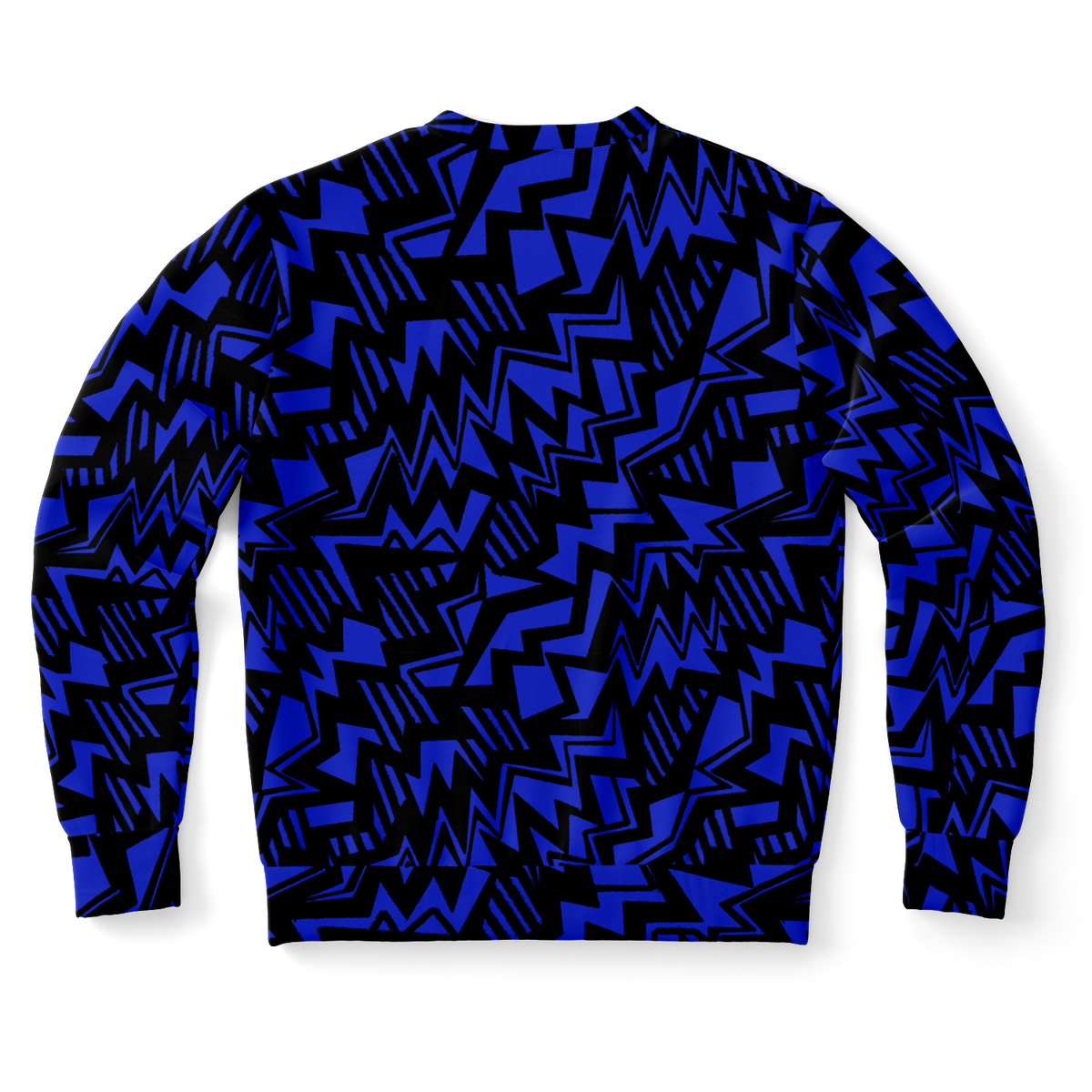 Bolt abstract black lines COLOUR BK 75 Fashion Sweatshirt - AOP - Choi Cheung