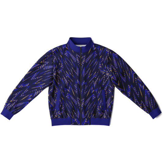 Hv zig 75 blue trim Track Jacket - AOP - Choi Cheung