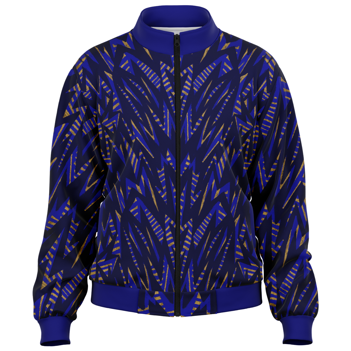 Hv zig 75 blue trim Track Jacket - AOP - Choi Cheung