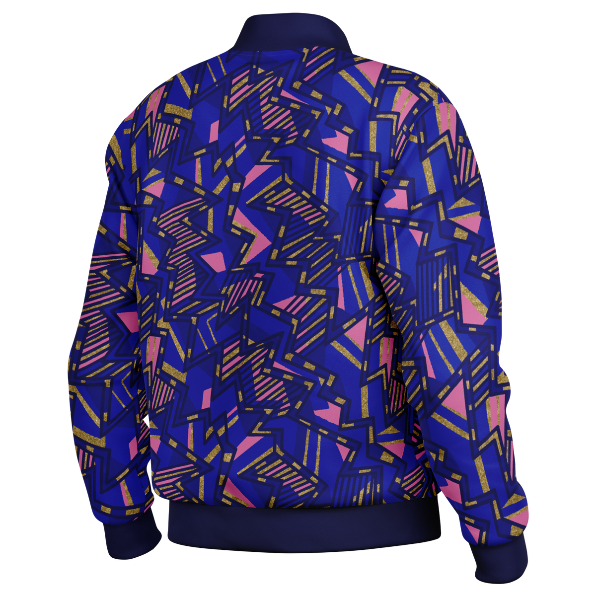 Tribal blast Baseball Jacket - AOP - Choi Cheung
