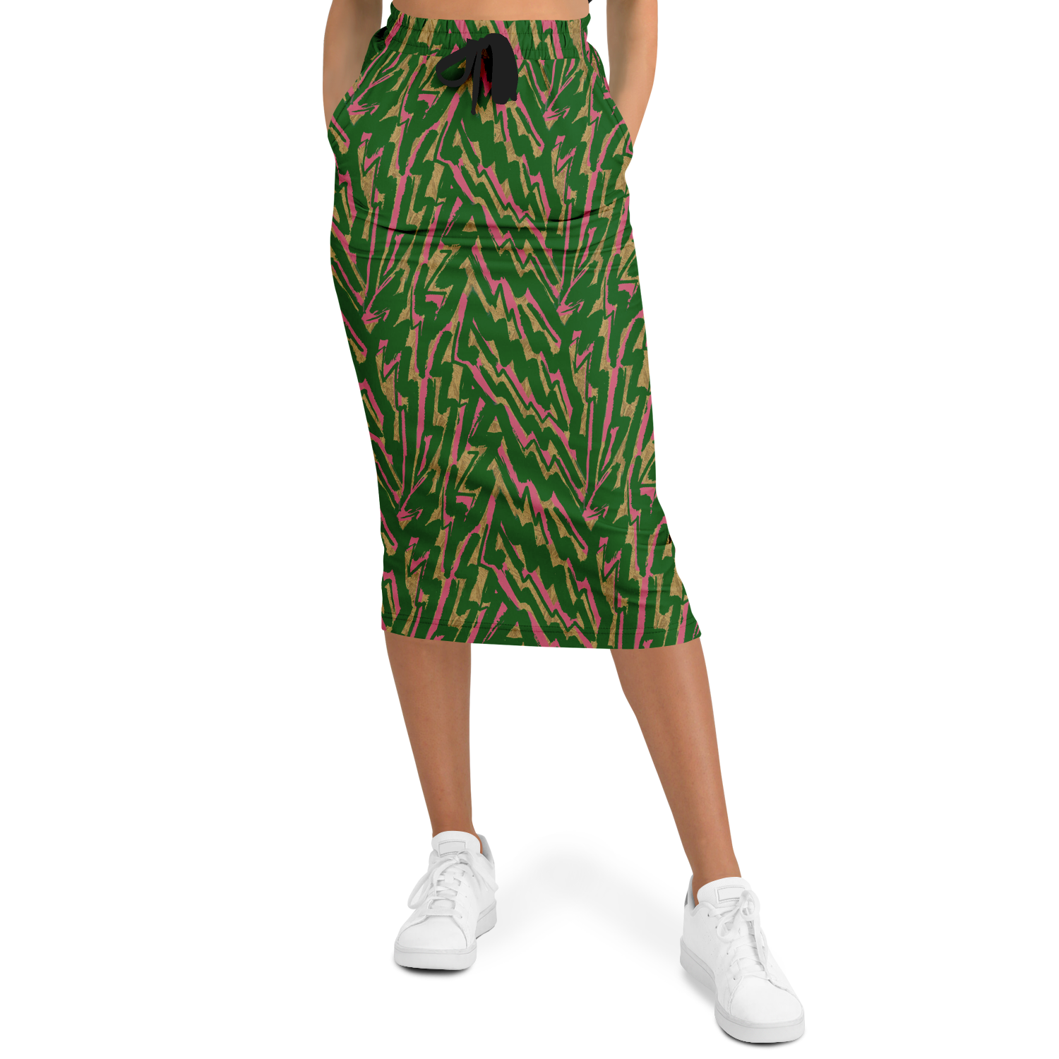 HV11 G 50 Athletic Long Pocket Skirt - AOP - Choi Cheung