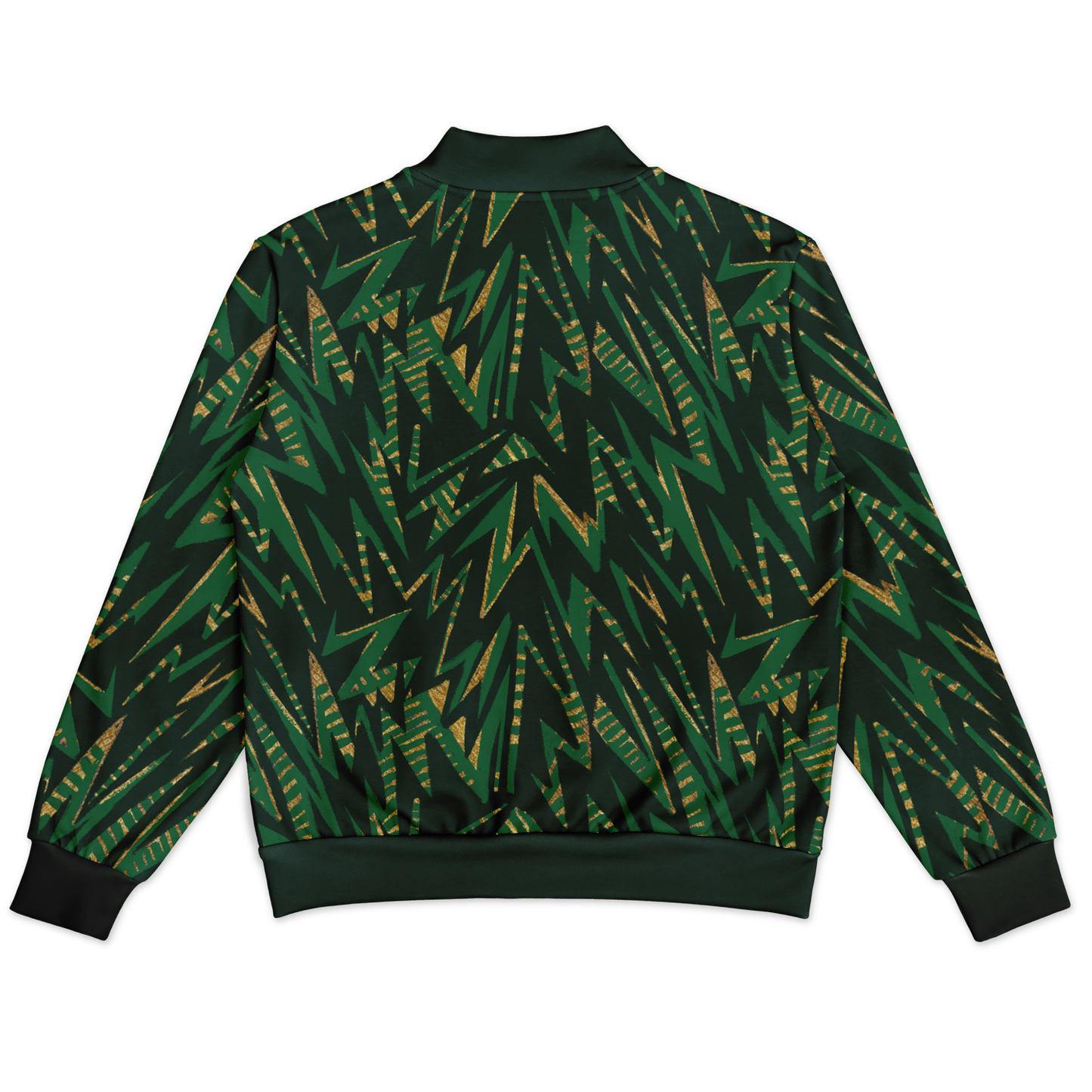 hv zig green Baseball Jacket - AOP