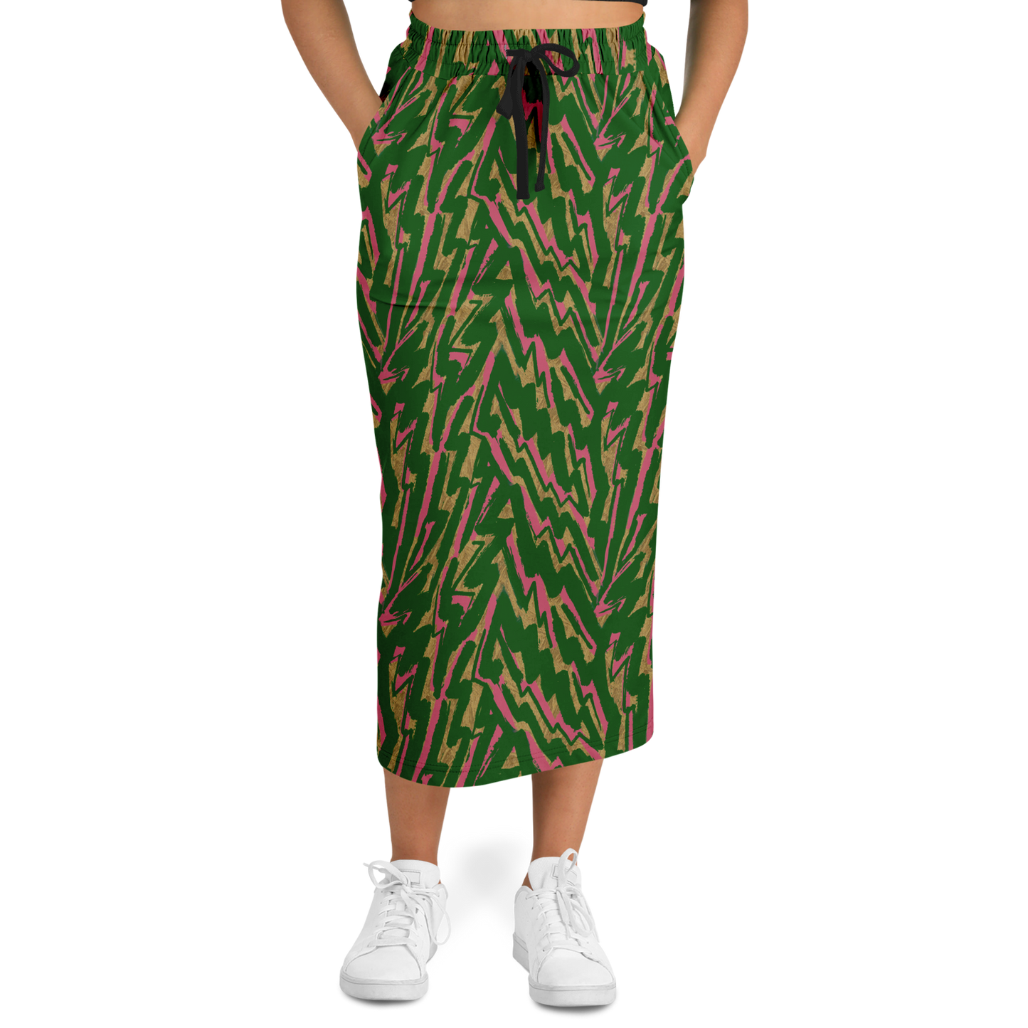 HV11 G 50 Athletic Long Pocket Skirt - AOP - Choi Cheung