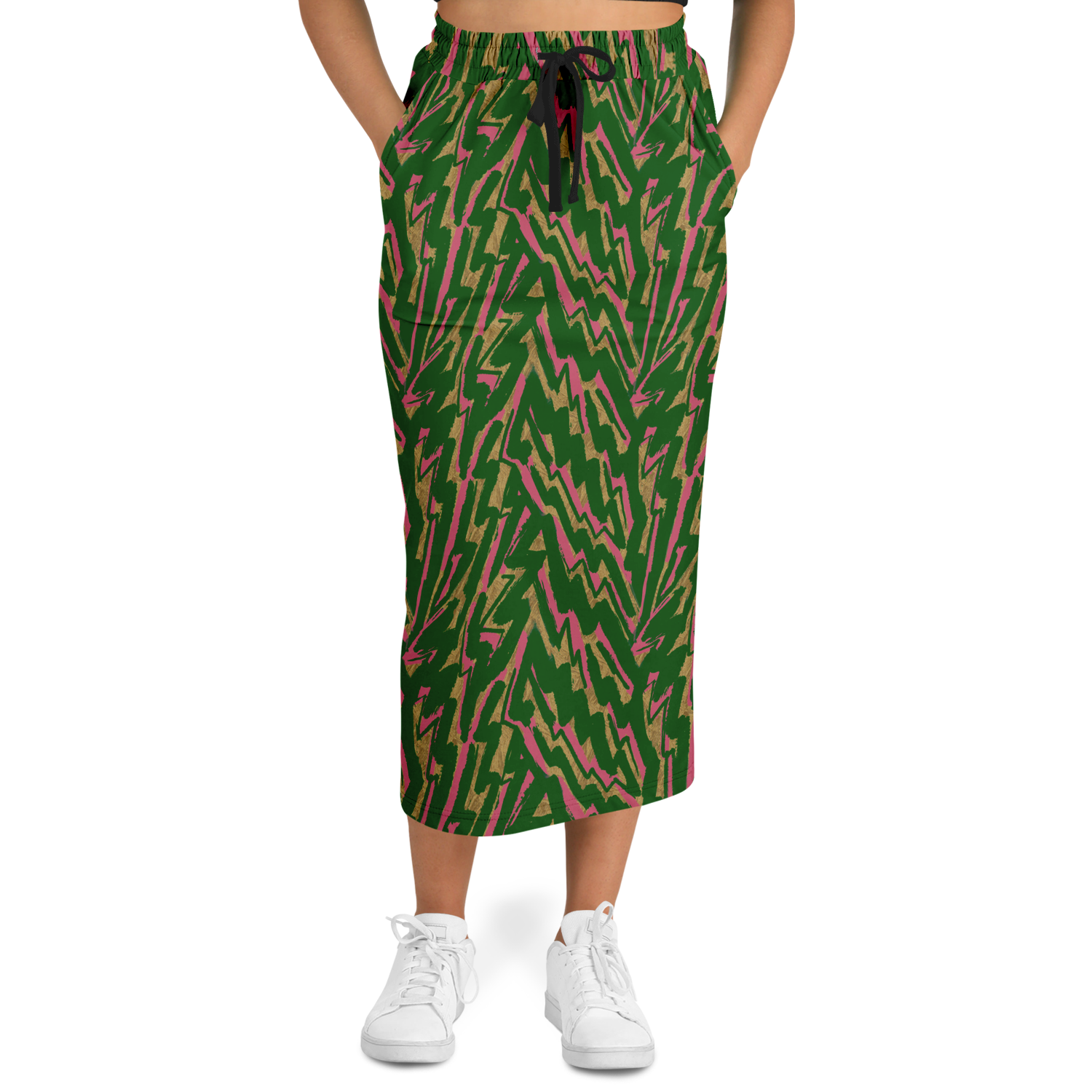 HV11 G 50 Athletic Long Pocket Skirt - AOP - Choi Cheung