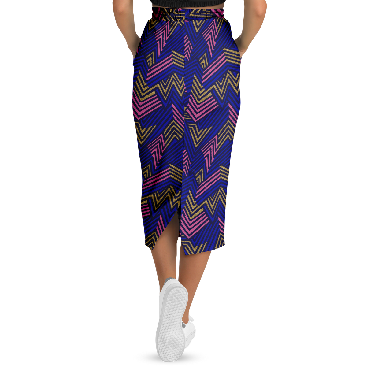 bolt BPcut out 75 Athletic Long Pocket Skirt - AOP - Choi Cheung