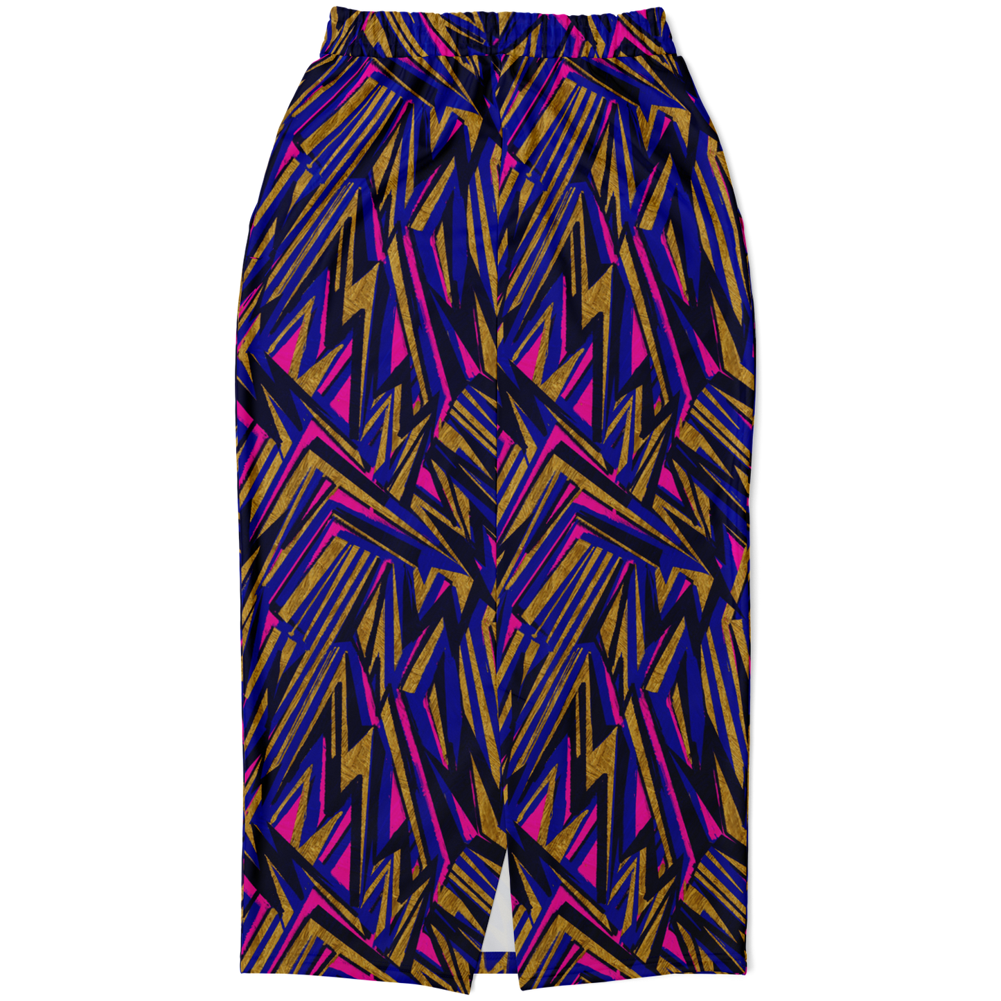HV chaos  gold 75 Athletic Long Pocket Skirt - AOP - Choi Cheung