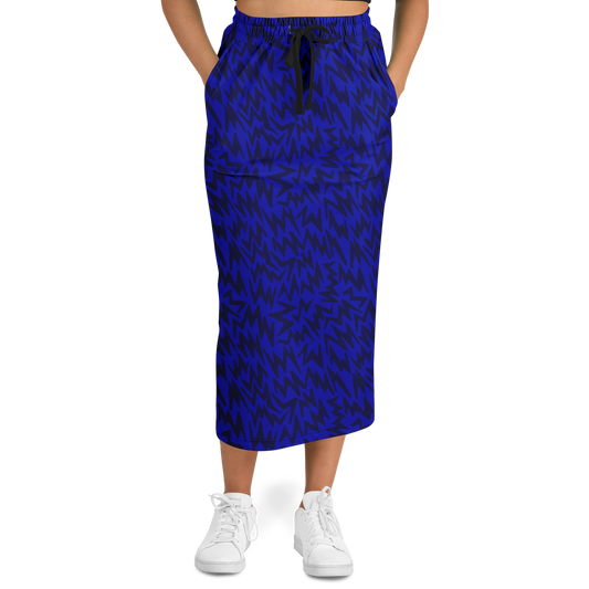HV shape explosion 50 Athletic Long Pocket Skirt - AOP - Choi Cheung