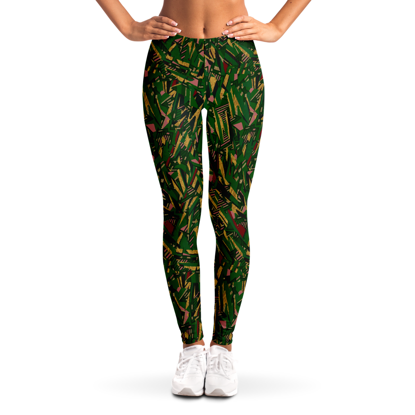 HV shape explosion remix chaos gr +tribal blast Leggings - AOP
