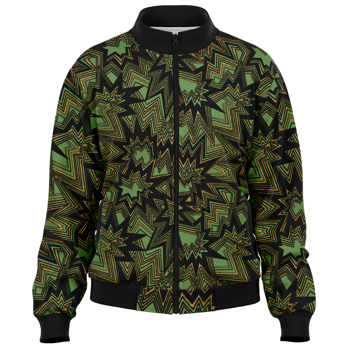 Bolt radiate green Track Jacket - Choi Cheung