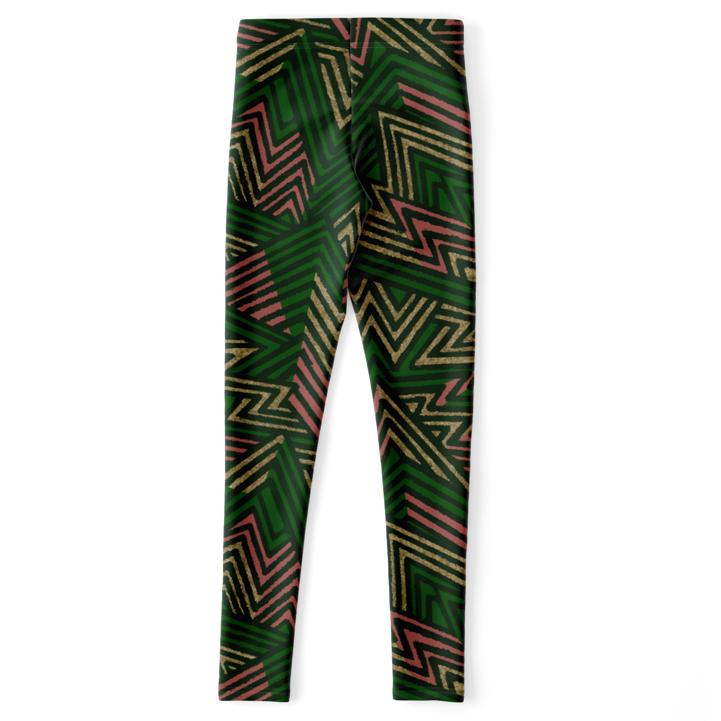 bolt G CORAL cut Leggings - AOP