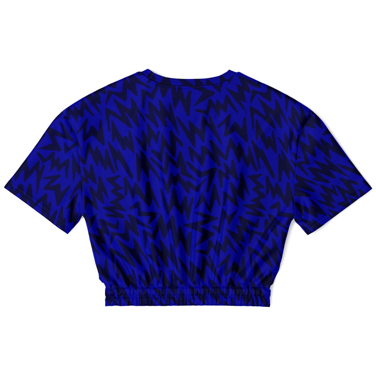 HV shape explosion Athletic Cropped Short Sleeve Sweatshirt - AOP - Choi Cheung